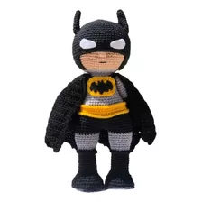 Boneco Batman Em Amigurumi 