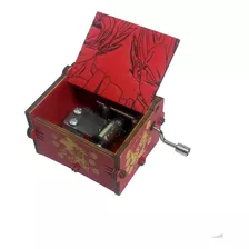 Caja Musical Dragon Ball Z Gt Melodía Tapion Goku & Vegueta 