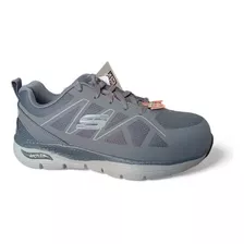 Tenis Skechers Archifit Vigorit Punta De Seguridad Dielectri