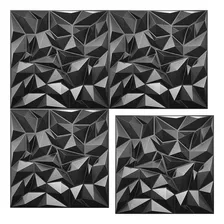 Panel 3d Decorativo 16pz 50x50cm Panel 3d Diamond