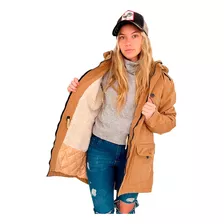 Customs Ba Camperas Mujer Parka Corderito Campera Invierno Z