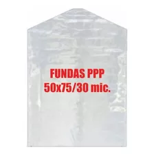 Fundas Polipropileno P/prendas 50x75/30 Mic.- Pack X 50 Un.