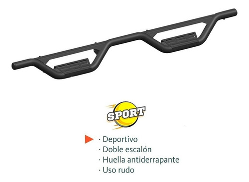 Estribos Para Chevrolet S10, Doble Cabina 2016-2021, Sport  Foto 2