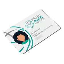 Cartão De Visita Pvc Personalizado 0,75mm 150 Unidades