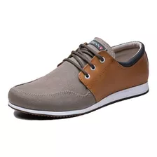 Zapatilla Urbana Cuero Lona Hombre//renno Calzados /tomahawk