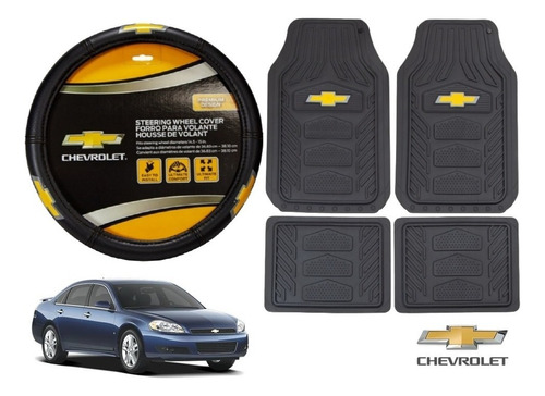 Tapetes 4pz Chevrolet + Cubrevolante Impala 2007