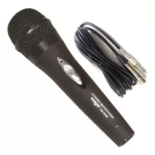 Microfone Com Fio Para Caixa Amplificada Dm 330b Preto Yoga