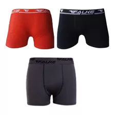 Kit Cuecas Boxer Masculina Com 3 Unidades Marca Confortavél!