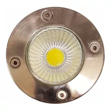 Balizador Luminaria Led Cob Chão Piso Jardim 7w Blindado