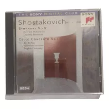 Cd Shostakovich Symphony 5 Bernstein Sellado Supercultura 