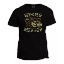 Playera Hecho En México Cuello Redondo