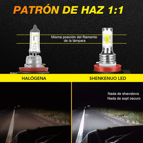 Para Chevrolet Zafira 2002-2005 2006 Kit De Focos Led H9 H7 Foto 9