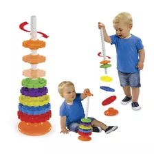 Giro Mágico Dismat Brinquedo Educativo Para Bebê 1 Ano Mk326