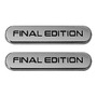 2 Emblemas Vw Cabrio Laterales Final Edition Envio Gratis