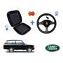 Tapetes 3d Logo Land Rover + Cubre Volante Defender 00 A 19