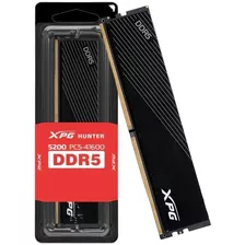 Memória Gamer 8gb Xpg Hunter Ddr5 5200 Mhz