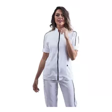  Scrub Veneza Pijama Cirúrgico Hospitalar Feminino - Branco