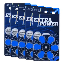 30 Baterias Auditivas Tamanho 675 Extra Power Widex Phonak 