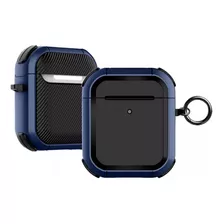 Funda Uso Rudo Para AirPods 2a Generacion + Gancho