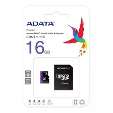 Micro Sd Premier Clase 10 16gb Adata