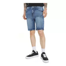 Bermuda Slim De Mezclilla C&a De Hombre