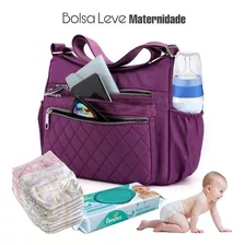 Bolsa Maternidade Para Bebes Leve Com Divisoes E Bolsos!!