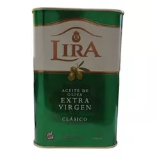 Aceite De Oliva Extra Virgen Lira Lata 1 L X 2 Unid S/tacc