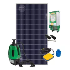 Bomba De Água Anauger P100 + Placa Solar 330w + Sensor