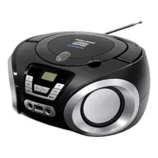 Cd Player Bluethooth Radio Boombox Portatil Usb Fm Digital