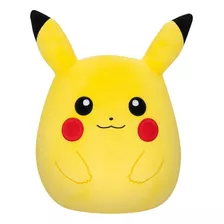 Peluche Pokemon Super Suave De 25 Cm Squishmallows - Pikachu Color Amarillo