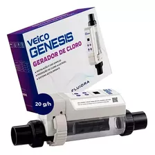 Gerador De Cloro Veico Genesis-20 Pra Piscinas Até 60000 Lt