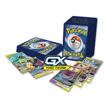 Kit Lote Pokémon 100 Cartas + Gx Aliados + Lendário + Brinde