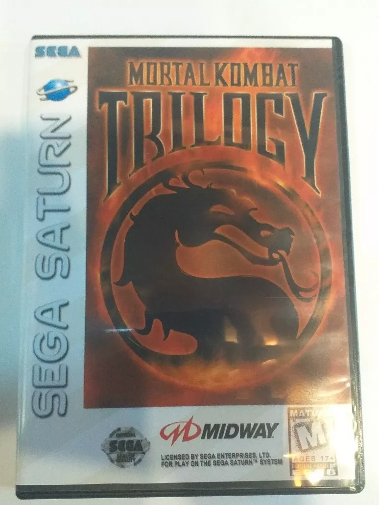 Jogo Mortal Kombat Trilogy Patch Para Sega Saturn