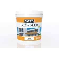 Látex Acrílico Vitro Blanco 18lt