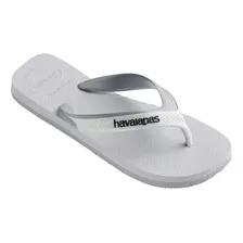 Ojota Havaianas Hombre Dual Blanco Gris