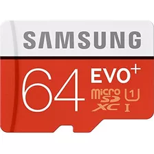 Tarjeta De Memoria 64gb Clase 10 Uhs-1 Con Adaptador