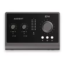 Interfaz De Audio Audient Id14 Mkii Color Negro 110v/220v