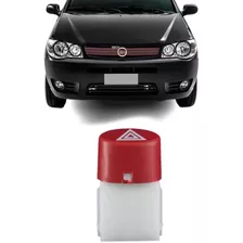 Botão Pisca Alerta Fiat Novo Uno/vivace Palio 2011 À 2016