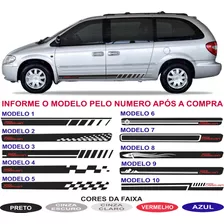 Adesivos Grand Caravan Se Le Faixa Lateral Par 1997 A 2007 