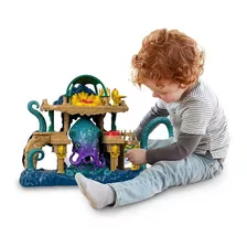 Aquaman Castelo De Atlantida Com Luz Imaginext Mattel Fmx66 