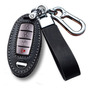 Funda De Piel Para Llave Compatible Con Nissan Versa, Sentra