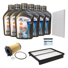 Kit Oleo Filtros Santa Fé 3.5 V6 24v Gls 2010 2011 2012 2013