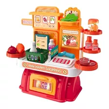 Set Supermercado Minimarket 28 Pcs Juguete Didáctico Niños