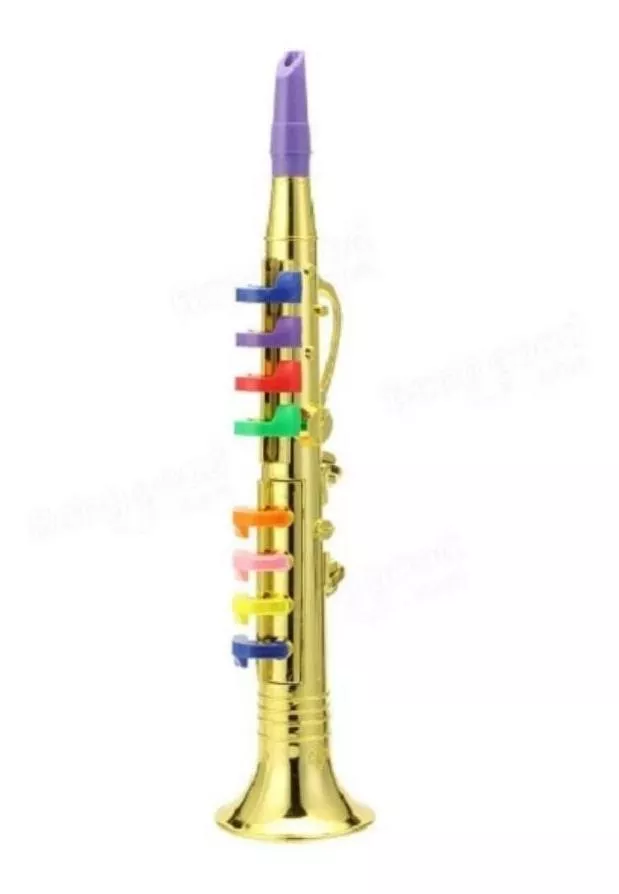 Mini Saxofone Infantil Clarinete Flauta