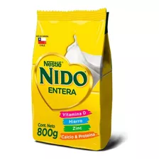 Leche En Polo Nido Entera 800 G Nestlé 26% Grasa