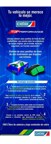 Pastillas Freno Traseras Para Hyundai Tucson All New 2016+ Foto 5