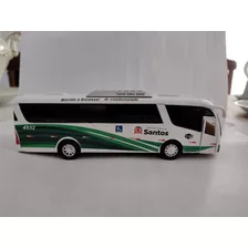 Miniatura Do Novo Ônibus De Santos