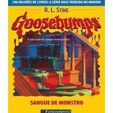Livro Goosebumps - Sangue De Monstro