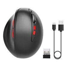 Mouse Sem Fio Vertical De 2,4 G Hxsj T31 Mouse Usb Recarregá