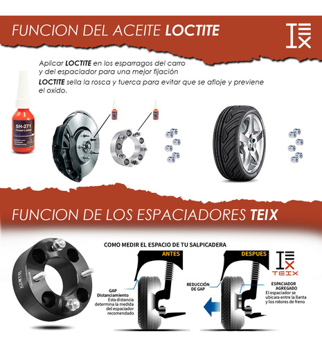 Kit Espaciadores 4/110 2pLG Honda Trx 420 2007 Al 2016 Teix Foto 7